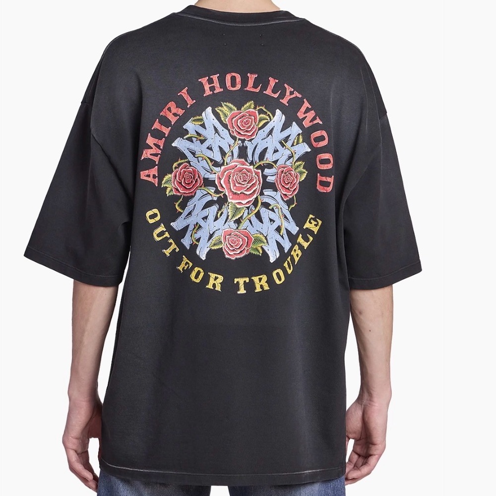 AMIRI Out For Trouble Faded T-Shirt
